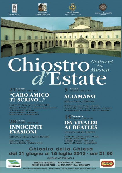 chiostro d'estate